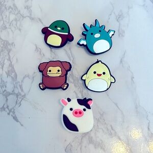 Squishmallow croc charms
